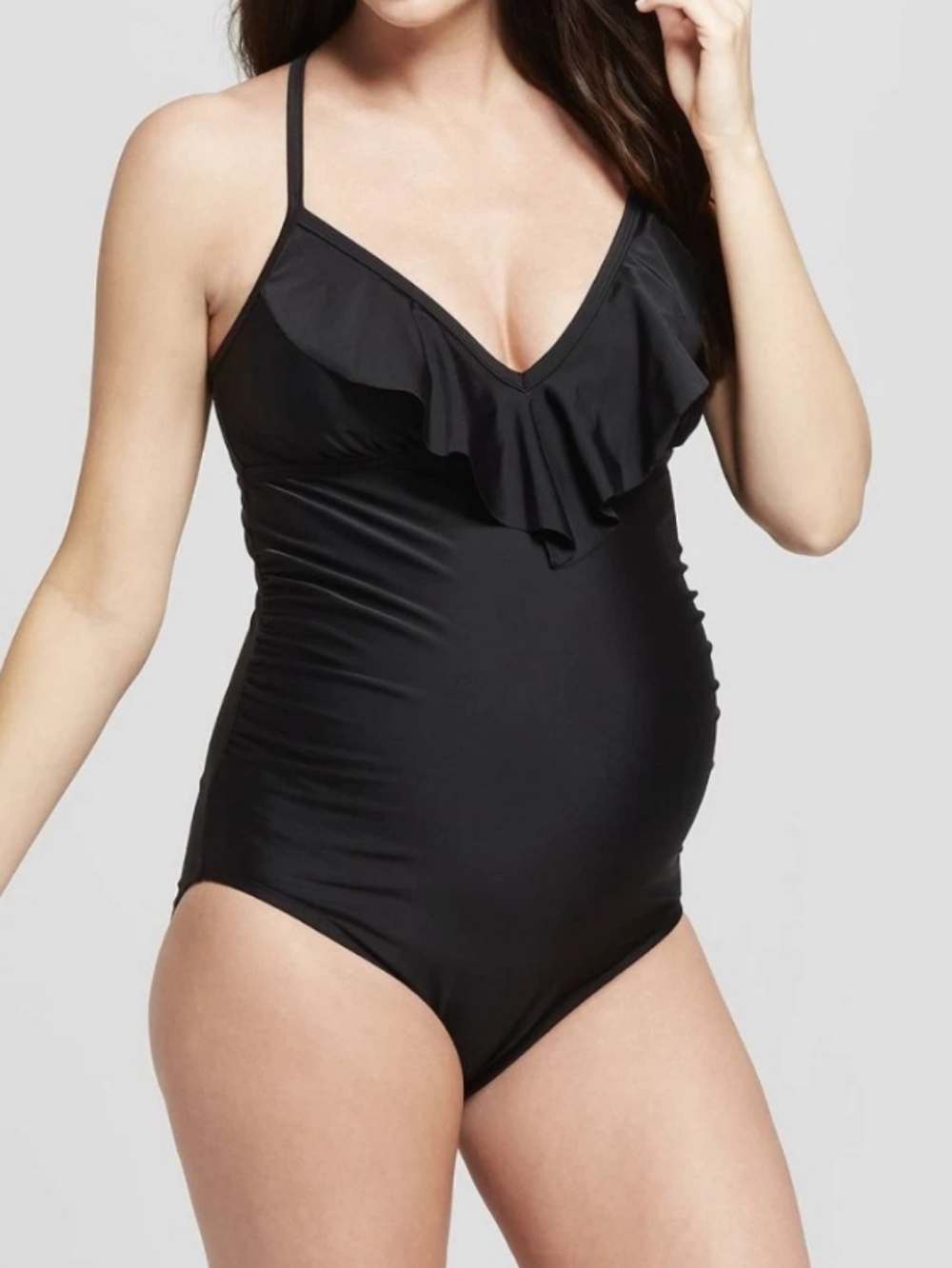Isabel Maternity Flounce Onepiece Maternity Swimsuit